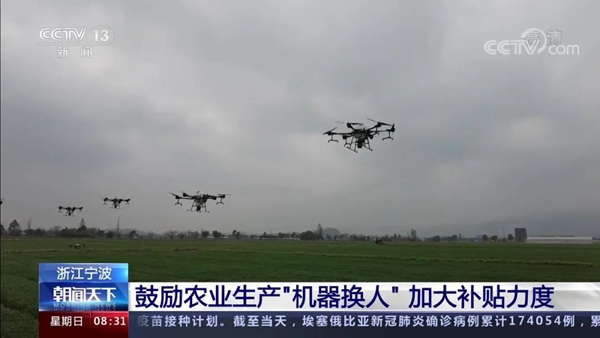 海曙春耕出产“机械换人”