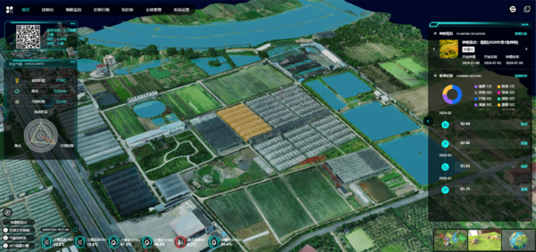 萧山农科所现代农业示范区物联网治理平台